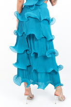 Load image into Gallery viewer, SKIRT VOLAN PLISE MOUSELINA