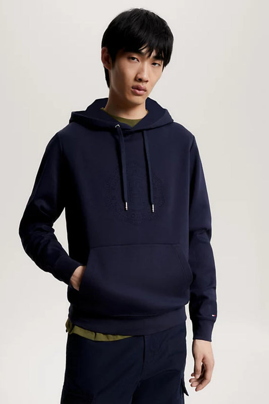 LUX STAMP EMBOSSED HOODIE