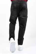 Load image into Gallery viewer, TROUSERS BLACK DENIM RAIL-2022