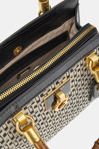 STEPHI BAMBOO SATCHEL BAG