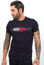 Load image into Gallery viewer, CHEST CORP STRIPE GRAPHIC TEE