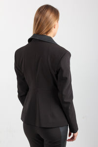 JACKET WITH LEATHER
