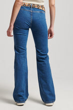 Load image into Gallery viewer, LOW RISE SLIM FLARE TROUSERS JEANS