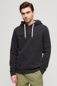 LOGO OVERDYED HOODIE