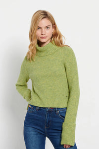 KNITTED TOP HIGH NECK