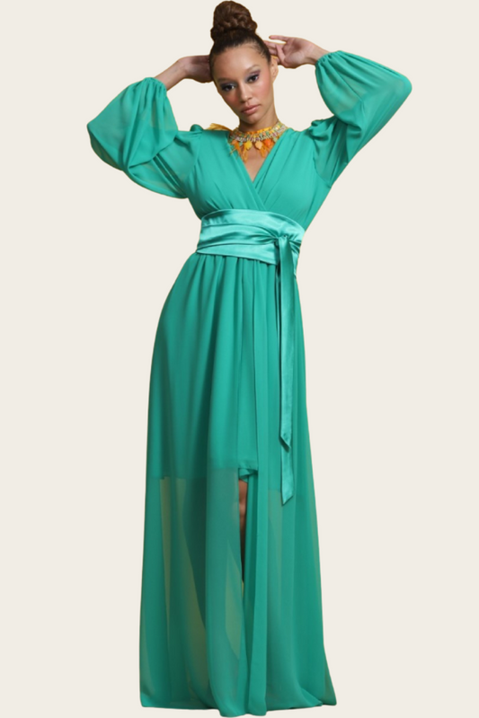 DRESS MOUSELINA KROUAZE