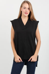 KNITTED VEST