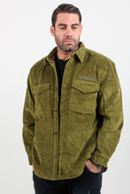 Load image into Gallery viewer, CORDUROY SOLID OVERSHIRT