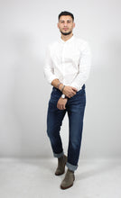 Load image into Gallery viewer, SLIM BLEECKER STR CROWN BLUE TROUSERS