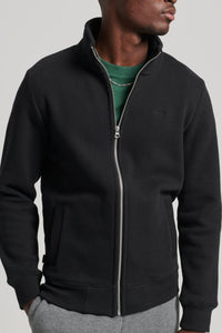 ESSENTIAL LOGO ZIP SWEATER