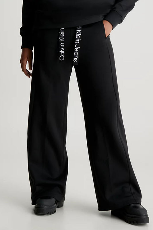 TAPE WIDE LEGG JOG PANTS