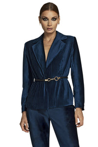JACKET VELOUDO PLISSE
