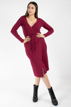 Load image into Gallery viewer, ES LS EVERLY WRAP DRESS