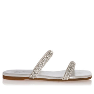 SANTE SHOES FLAT STRASS