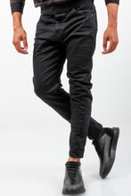 Load image into Gallery viewer, CHIAIA 7 DENIM BLACK TROUSERS