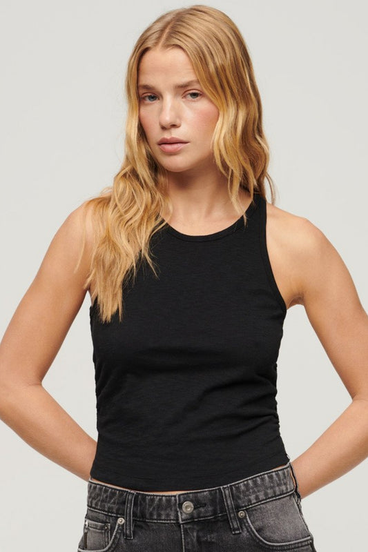 RUCHED TANK TOP