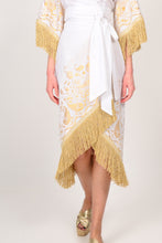 Load image into Gallery viewer, GOLD FRINGE SKIRT