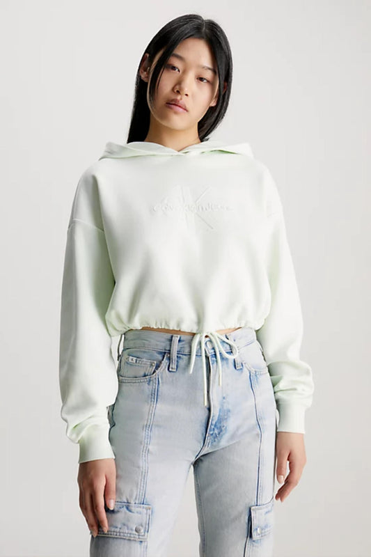 EMBOSSED MONOLOGO HOODIE