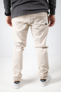 NOLLAN DENIM TROUSERS CREAM