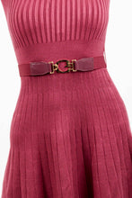 Load image into Gallery viewer, RIB PLEATED PAIGE SWTR DRESS