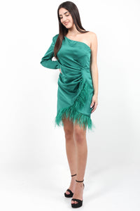 DRESS SATEN MINI FTERO