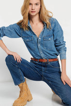 Load image into Gallery viewer, TROUSERS JEANS MOMS FIT