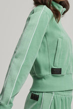 Load image into Gallery viewer, CODE LOGO VELOUR TRACK SWEATER
