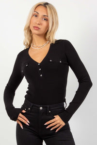 FLAVIE HENLEY KNITTED TOP