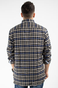 BRUSHED TWILL CHECK SHIRT