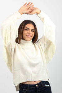 LEONIE ROLL NECK KNITTED TOP