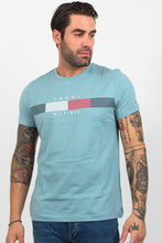Load image into Gallery viewer, CHEST CORP STRIPE GRAPHIC TEE