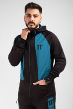 Load image into Gallery viewer, CUT AND SEW POLY TRACK TOP WITH HOOD