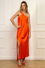 Load image into Gallery viewer, DRESS ONE SHOULDER 100POL
