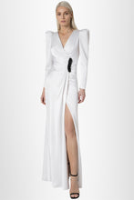 Load image into Gallery viewer, DRESS MAXI SATEN KROUAZE