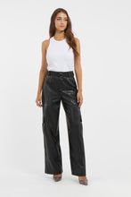Load image into Gallery viewer, CARGO LEATHER PANTS