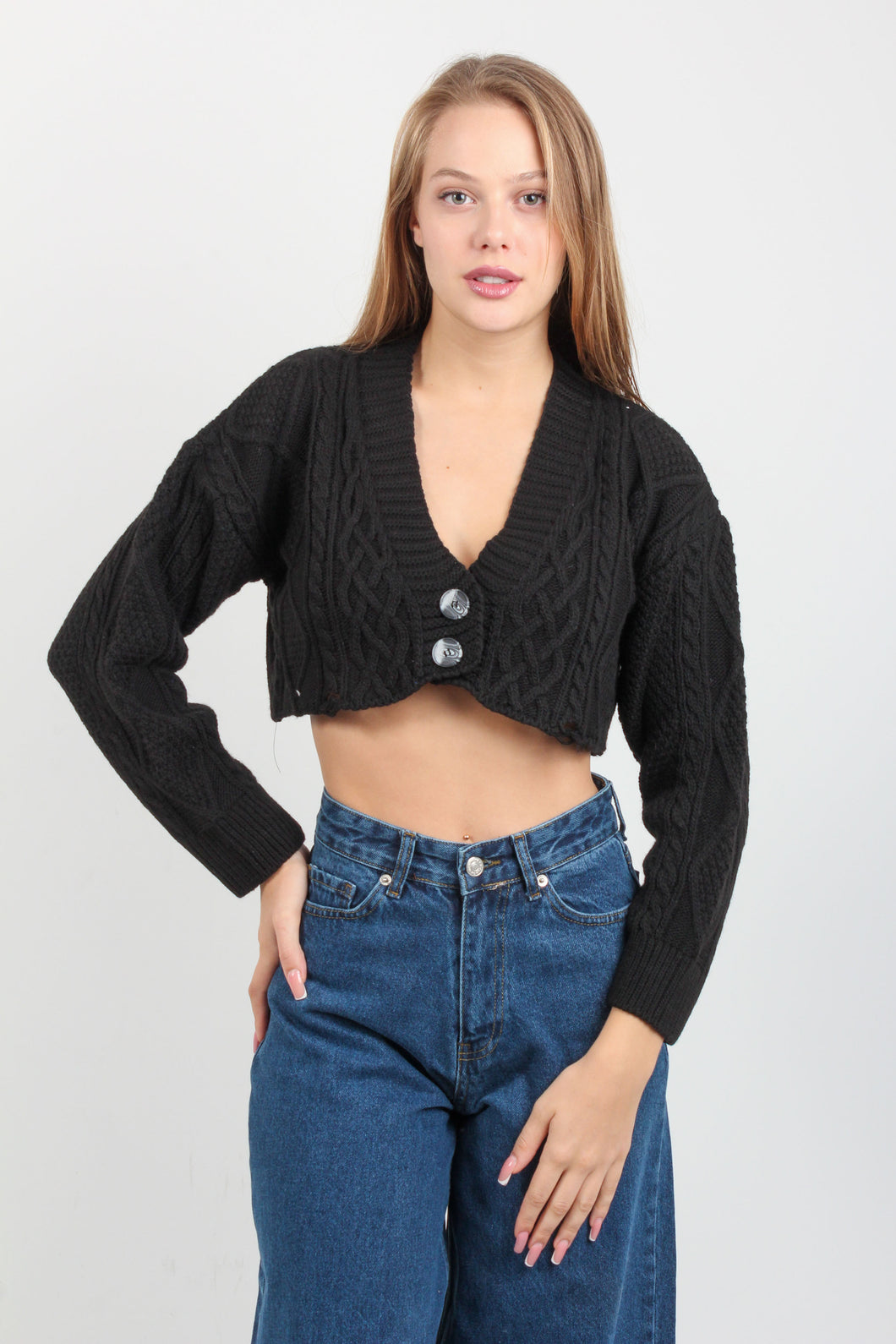 KNITTED JERKIN