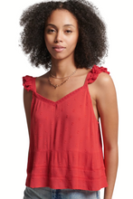 Load image into Gallery viewer, OVIN VINTAGE BRODERIE CAMI TOP